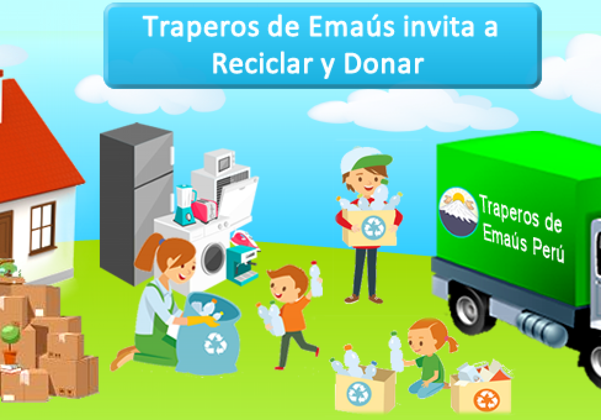 ▷ DONDE DONAR MATERIAL RECICLABLE EN LIMA